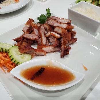 R Haan Thai - Pork belly appetizer - Thai Near Me - Chicago, Illinois
