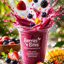 Berries 'N Bites - Tired of fake fruit flavors?
At Berries 'n Bites, The Secret Ingredient is Fruit.
No added sugar. No shortcuts. Just real fruit!