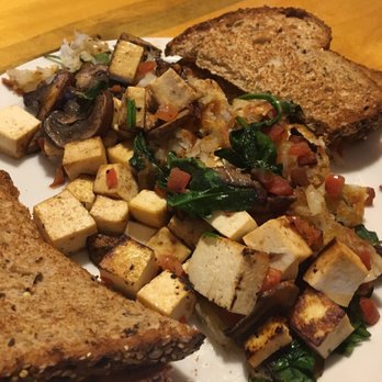 Notchtop - Breakfast hash with Cajun tofu - Breakfast & Brunch Near Me - Estes Park, Colorado