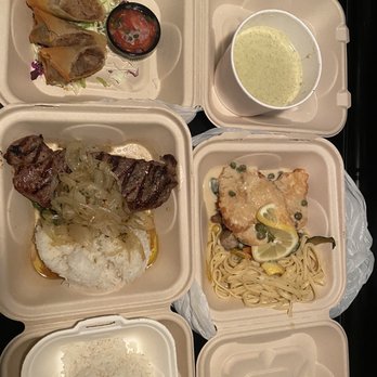 Mango Street Grill - Kalua pork spring rolls, broccoli cheese soup, chicken piccata, butter garlic steak - New American Near Me - Wahiawa, Hawaii Mango Street Grill - Kalua pork spring rolls, broccoli cheese soup, chicken piccata, butter garlic steak - New American Near Me - Wahiawa, Hawaii