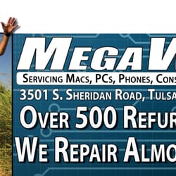 MegaWatts Computers - Our billboard off Hwy 51!