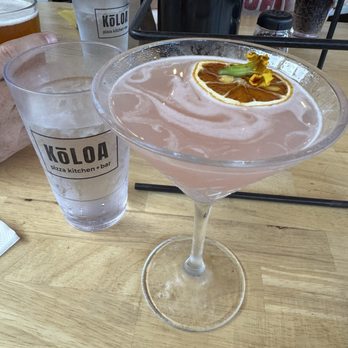 Koloa Pizza Kitchen + Bar - Hibiscus lemon drop martini. Yummm - Pizza Near Me - Koloa, Hawaii Koloa Pizza Kitchen + Bar - Hibiscus lemon drop martini. Yummm - Pizza Near Me - Koloa, Hawaii