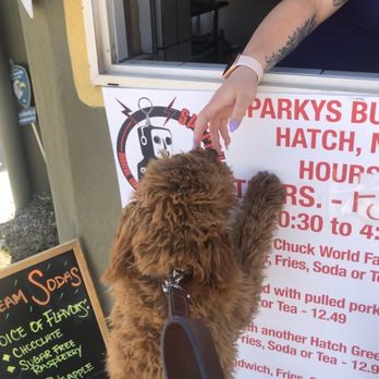 Sparkys BBQ and Espresso - They have puppy treats! - Burgers Near Me - Hatch, New Mexico
