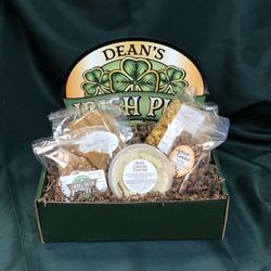 The Celtic Tea Shoppe, Home of Artisan Candies - Afternoon at the Irish Pub Gift Box - includes all the foods you need for an afternoon at the pub, plus your very own pub sign!