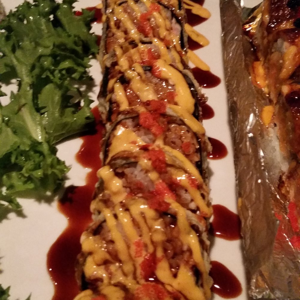 Fujiyama - Godzilla roll. - Sushi Bars Near Me - Milwaukee, Wisconsin Fujiyama - Godzilla roll. - Sushi Bars Near Me - Milwaukee, Wisconsin