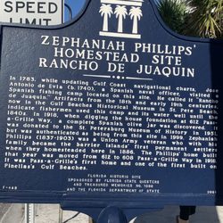 Gulf Beaches Historical Museum - Some historical information and items mentioned that are in the museum.