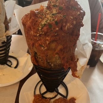 Amano - Ziti and meatball Fatboy - Pizza Near Me - Las Vegas, Nevada