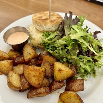 Fussy Coffee - Folded Egg and Cheddar Biscuit Plate ($12.95) - Coffee & Tea Near Me - New Haven, Connecticut Fussy Coffee - Folded Egg and Cheddar Biscuit Plate ($12.95) - Coffee & Tea Near Me - New Haven, Connecticut