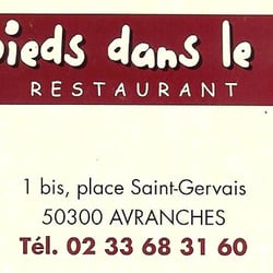restaurant les pieds dans le plat