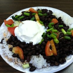 Harvard Cafe - Assume black been and rice supreme