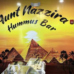 Aunt Nazzira Hummus Bar - Kerns Food Hall - Inside restaurant