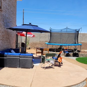 AMG Landscape - Pre-stained patio, was very impressed and surprised on how large and functionable patio was! - Irrigation Near Me AMG Landscape - Pre-stained patio, was very impressed and surprised on how large and functionable patio was! - Irrigation Near Me