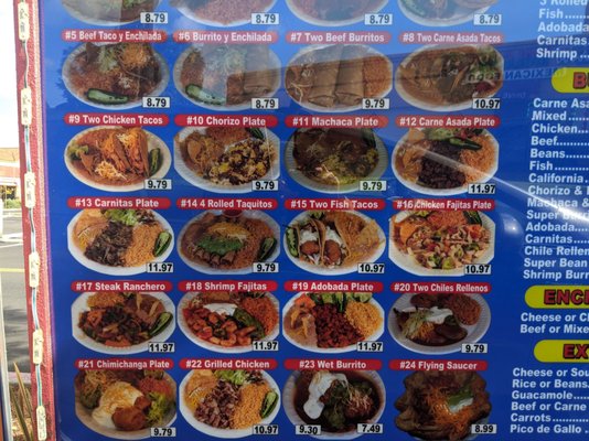Menu photo 3 Molca Salsa Fullerton, CA