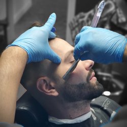 Legacy Barber Shop & Studio - Hot lather shaves!