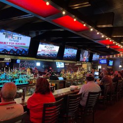 Firehouse Tallmadge Grill & Pub - More than enough bar seats and football for everyone!