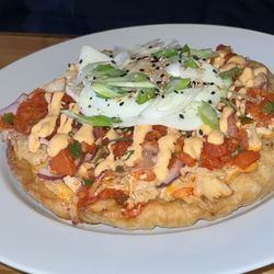 Seoul 4 Soul - Chicken pizza with egg
