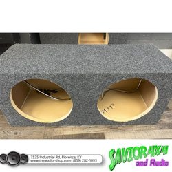 Savior 4x4 And Audio - Sub woofer boxes and installation.