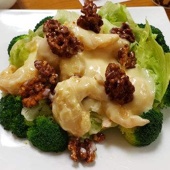 Golden Seas Restaurant - Honey prawn with walnuts - Chinese Near Me - Marlboro, New Jersey Golden Seas Restaurant - Honey prawn with walnuts - Chinese Near Me - Marlboro, New Jersey