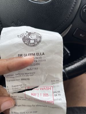 Dr Gleem Car Wash And Lube Center by null