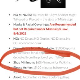 idk if shop policy changed but Mark said $80min and the website said $60min.  Just a cherry of dishonesty on top of a bad experience.