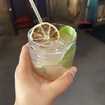Stiltsville Fish Bar - strawberry basil lemonade - Seafood Near Me - Miami Beach, Florida