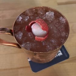 The Copper Kettle - Lychee mule