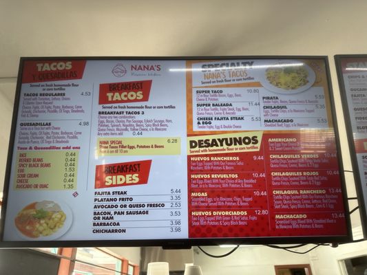 Menu photo 1 Nana’s Houston, TX