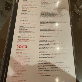 Eureka! - Cocktail menu - American Near Me - Indian Wells, California Eureka! - Cocktail menu - American Near Me - Indian Wells, California