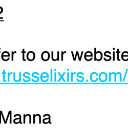 Truss Elixir Manna