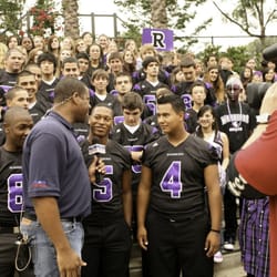 The Rock Academy - KUSI interviews the Varsity Football Team