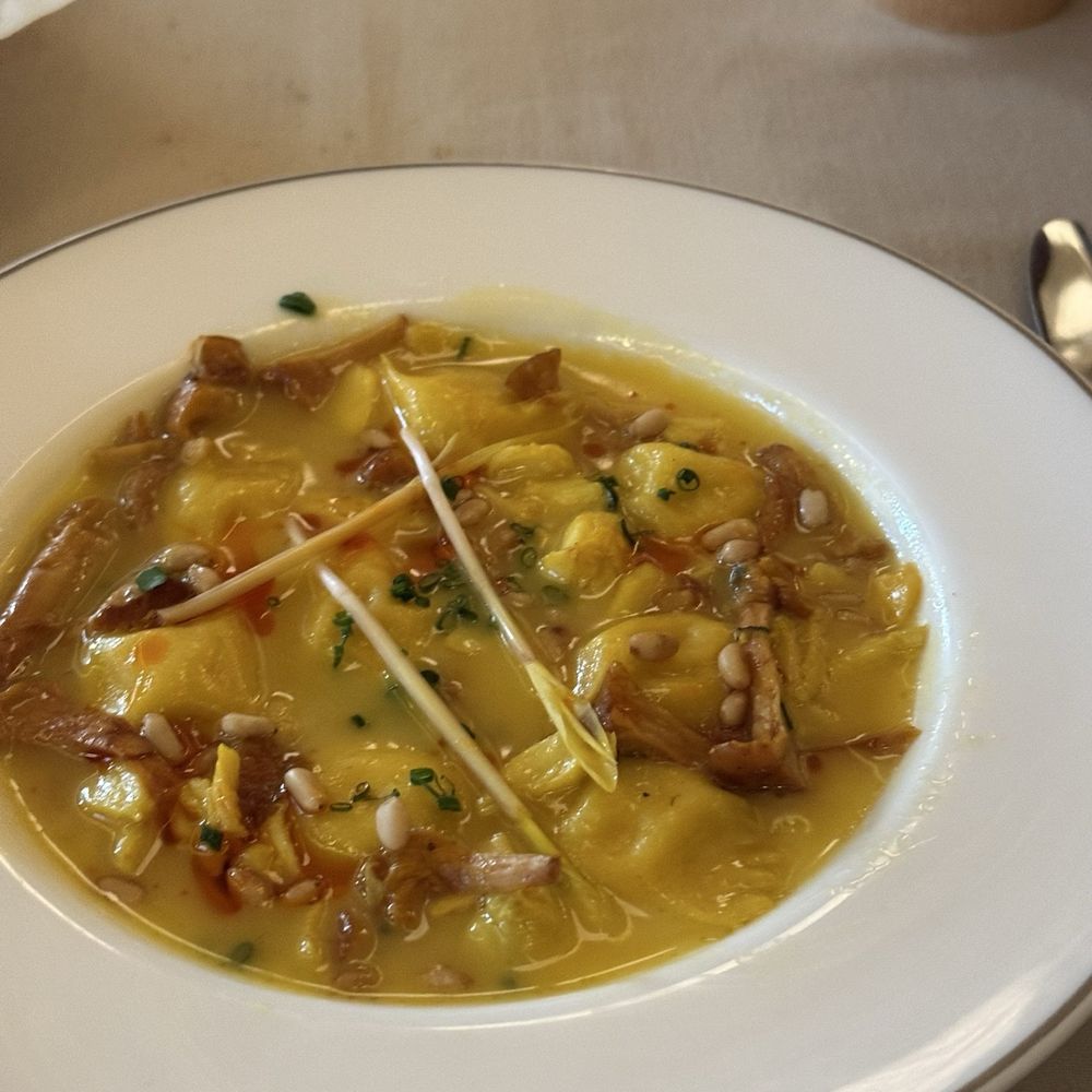 Marlow East - Sweet corn agnolotti - New American Near Me - New York, New York