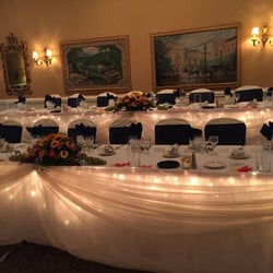 Blvd Wedding Concepts - Head Table - FairyTale Swag & Lights