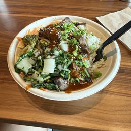 Spicy Korean Steak Bowl GF Spicy Korean Steak Bowl GF