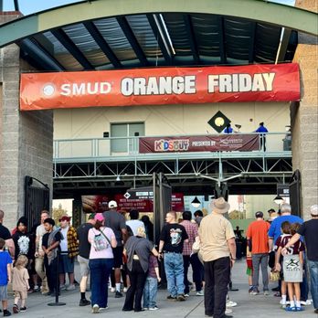 Sutter Health Park - 09.19.25 it's SMUD Orange Friday at the River Cats vs. Round Rock Express - Stadiums & Arenas Near Me - West Sacramento, California Sutter Health Park - 09.19.25 it's SMUD Orange Friday at the River Cats vs. Round Rock Express - Stadiums & Arenas Near Me - West Sacramento, California