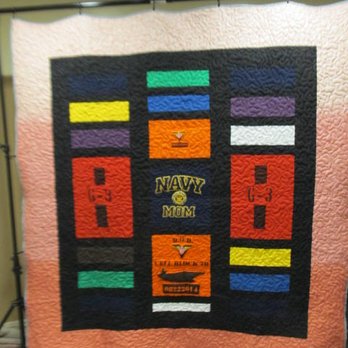 Morrow Fabric Services - Custom tee-shirt quilt. - Sewing & Alterations Near Me - El Cajon, California