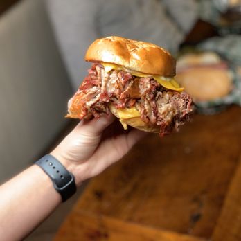 Rusty Can - Smoked Brisket 3 Way (Special) - Barbeque Near Me - Byfield, Massachusetts Rusty Can - Smoked Brisket 3 Way (Special) - Barbeque Near Me - Byfield, Massachusetts