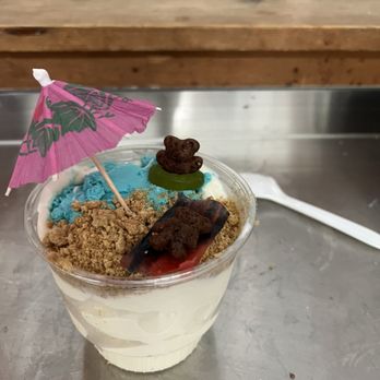 Weko Beach Campground - Their "special sundae"! - Campgrounds Near Me - Bridgman, Michigan