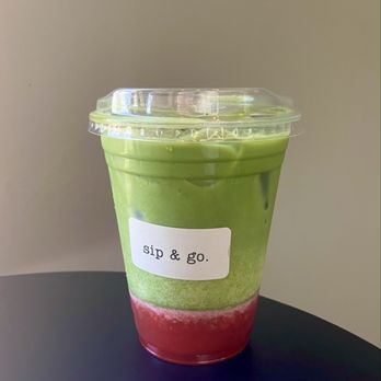 Sip & Go Cafe - Strawberry matcha latte - Coffee & Tea Near Me - Brea, California Sip & Go Cafe - Strawberry matcha latte - Coffee & Tea Near Me - Brea, California