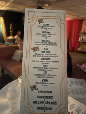 Menu photo 2 Milonga Room Austin, TX Menu photo 2 Milonga Room Austin, TX