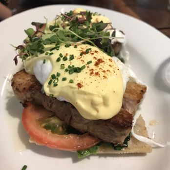 Sibling by Pushkin's - Pork Belly Eggs Benny - New American Near Me - Sacramento, California Sibling by Pushkin's - Pork Belly Eggs Benny - New American Near Me - Sacramento, California
