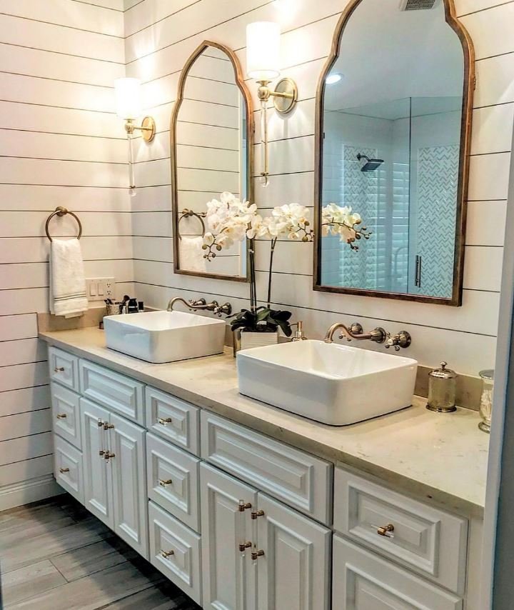 Slide of Parter's Bathroom Remodel