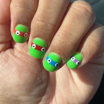 Kk Nails And Spa - Ninja turtles - Nail Salons Near Me - Tustin, California