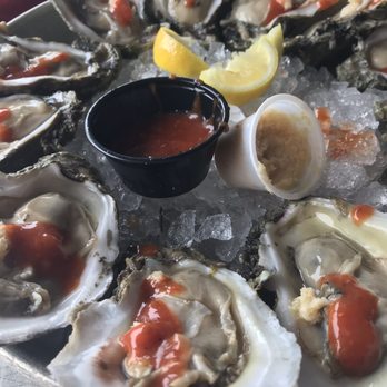 Conch Republic Seafood - Oysters on the half shell - Seafood Near Me - Key West, Florida