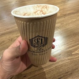 Decent hot chocolate for the kids.