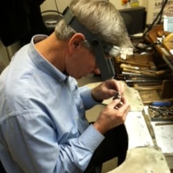 Confer's Jewelers - Our jeweler and owner, hard at work