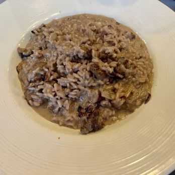 Rustico Restaurant - Risotto with sausage and mushroom special - Italian Near Me - Westlake Village, California Rustico Restaurant - Risotto with sausage and mushroom special - Italian Near Me - Westlake Village, California