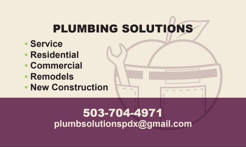 Slide of Plumb Solutions