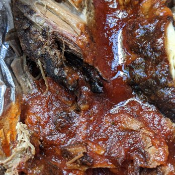 Smokehouse BBQ - Two meat combo with pork and brisket - Barbeque Near Me - Anchorage, Alaska