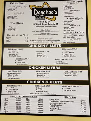 Donahoo's Golden Chicken by null