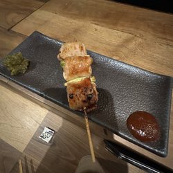 Hiyoko - Negima w/ kawa (thigh with skin-on & green onion)